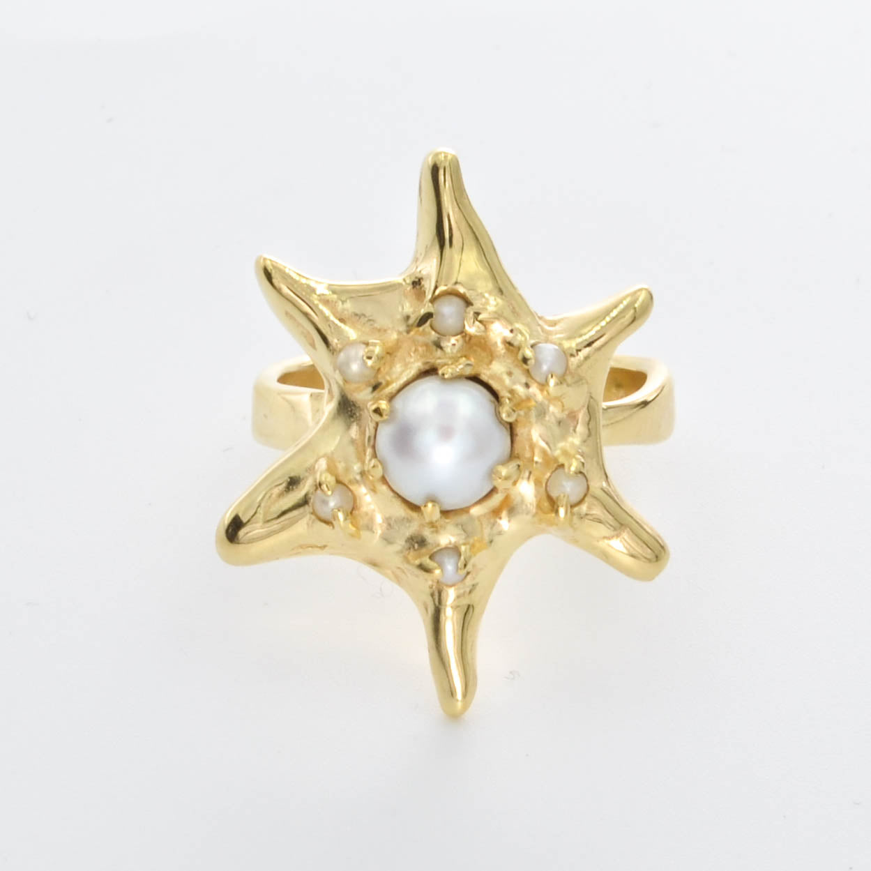 Organic pearl ring