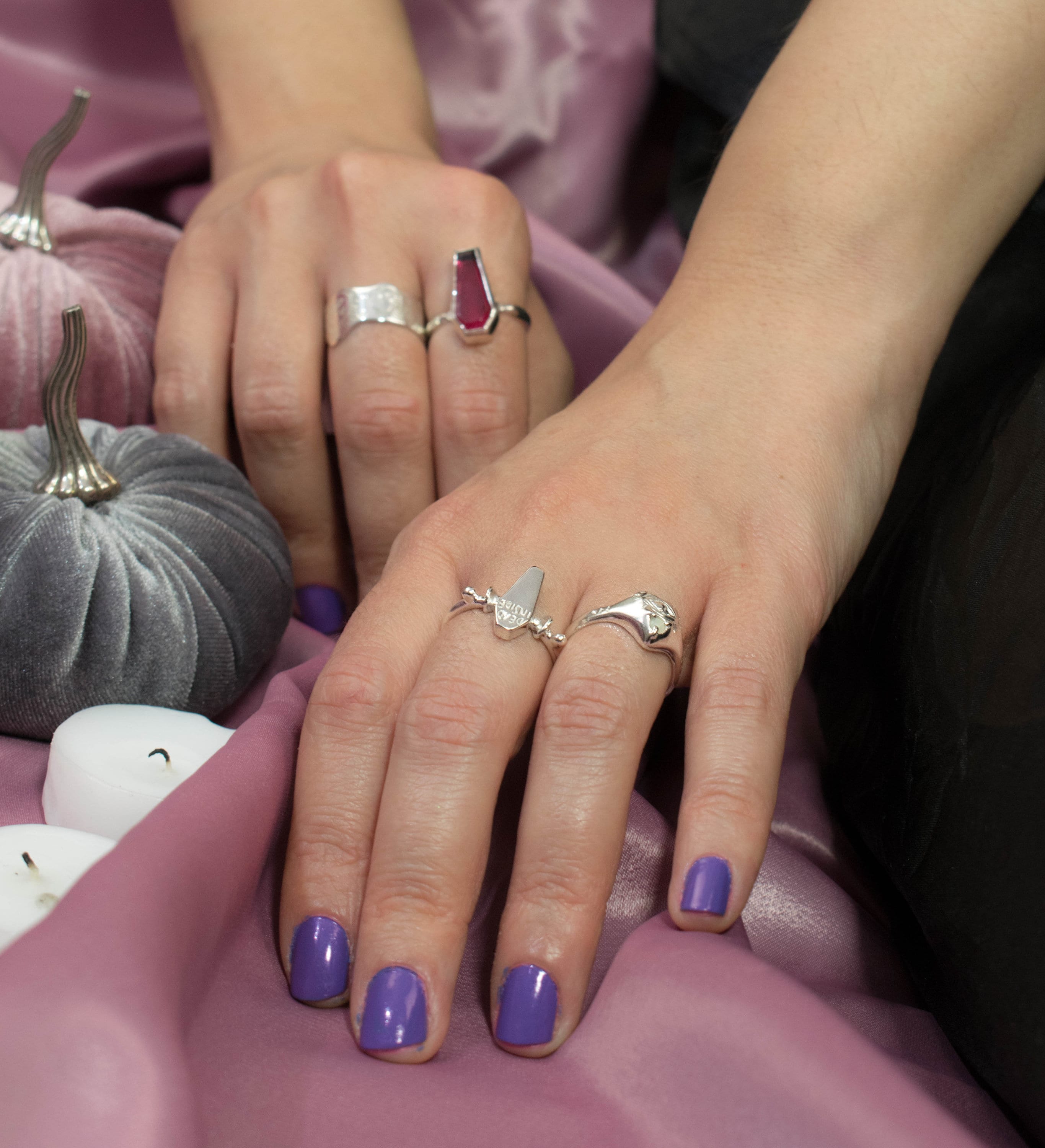 Dead inside coffin ring