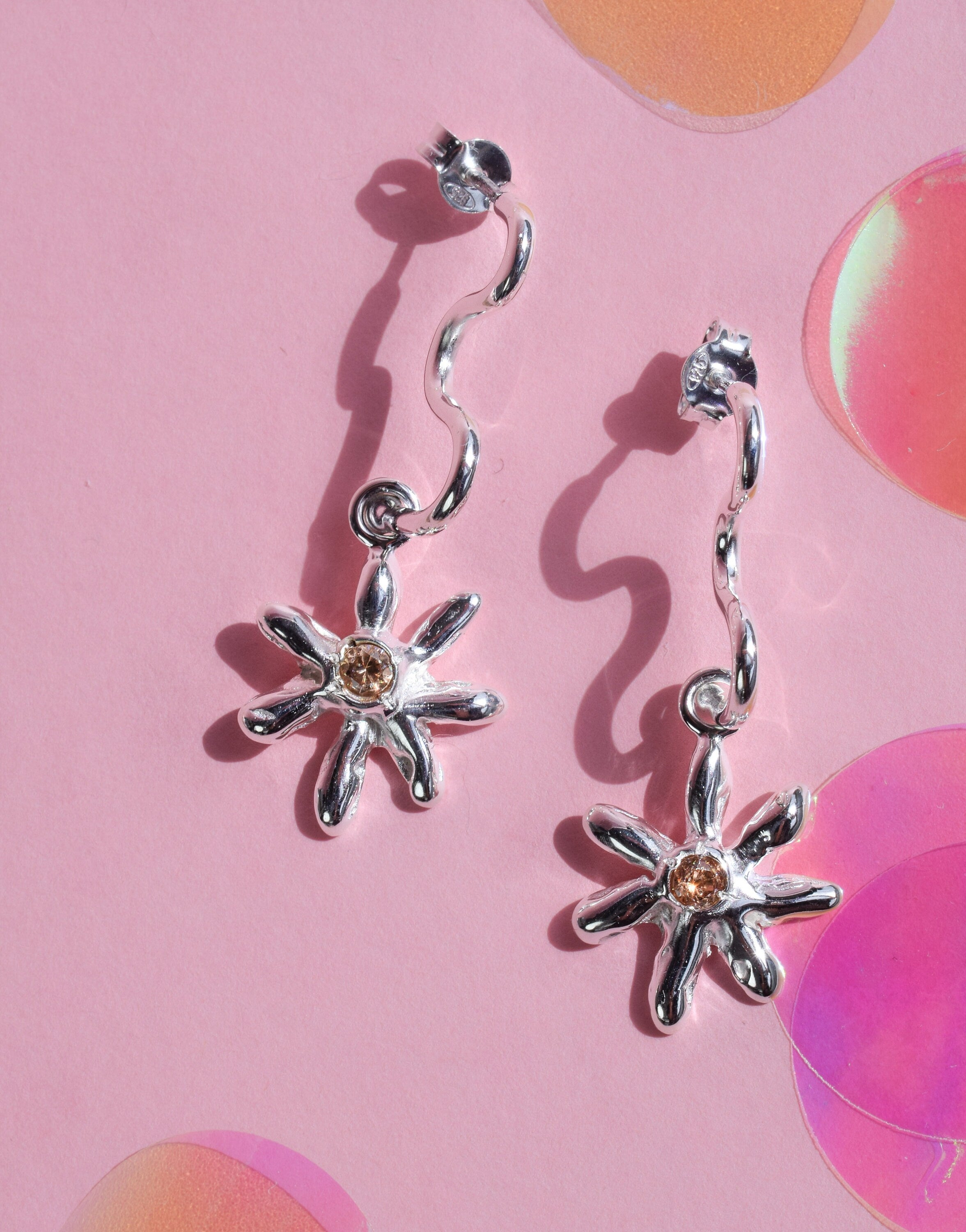 Daisy fun earrings