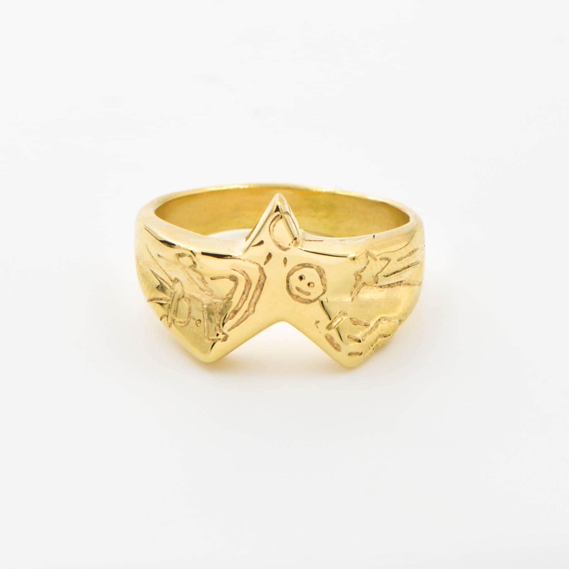 Star signet ring
