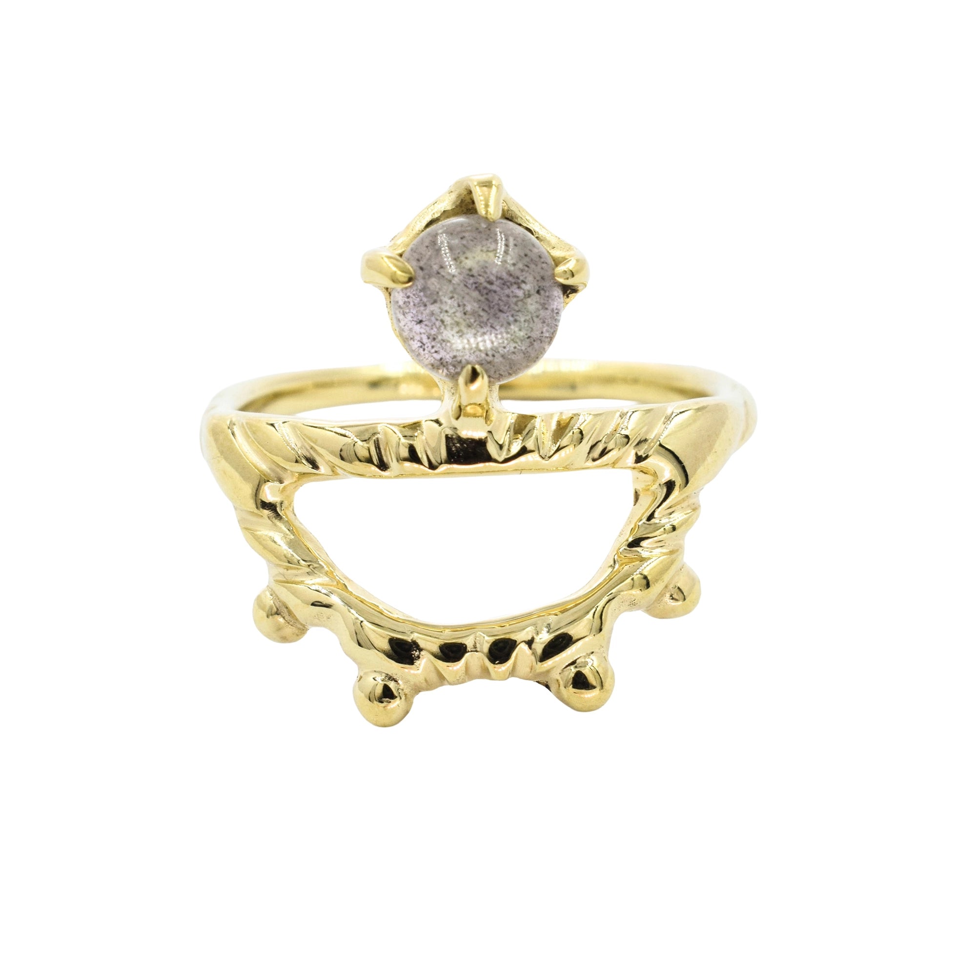 Eclectic stone ring