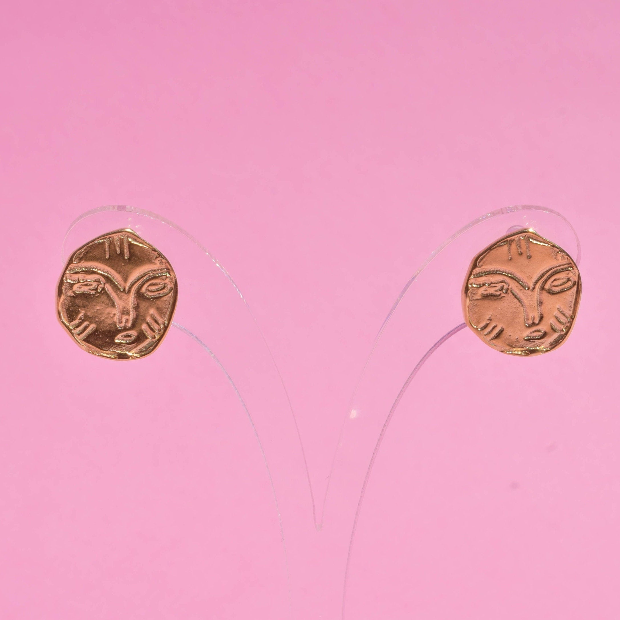 Face earrings